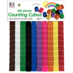 Counting Cubes 100 Piece in Plastic Bag